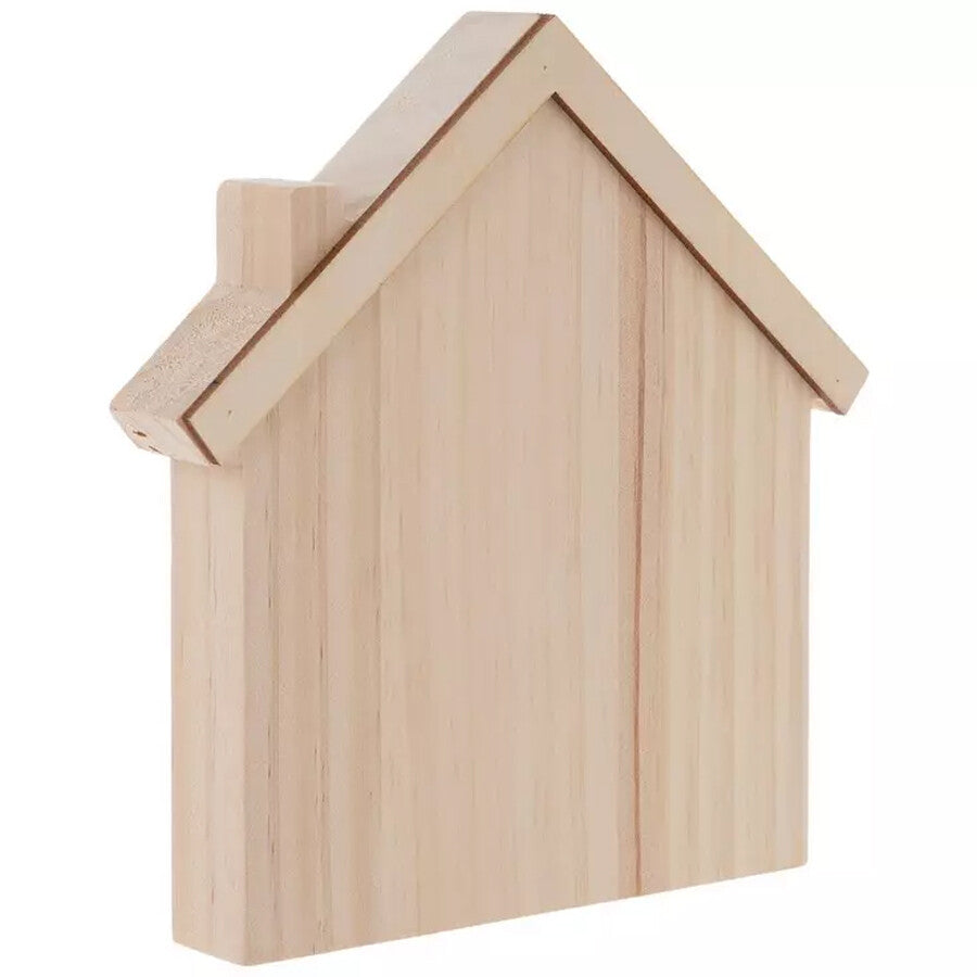 HL Craft Supply - Chunky Unfinished Wood House