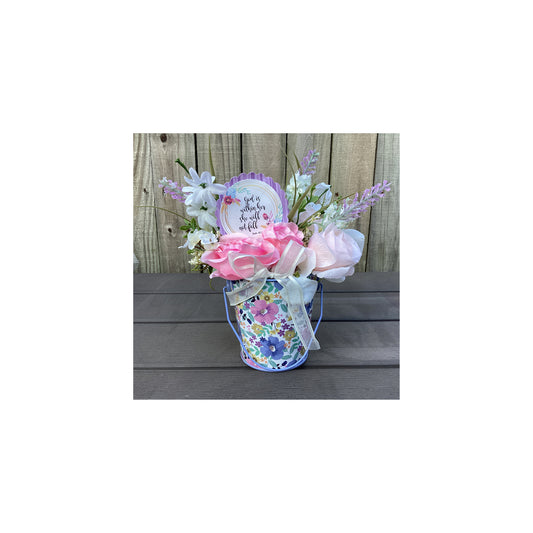 AGD Spring Decor - Mother's Day Psalm 46:5 Floral Display