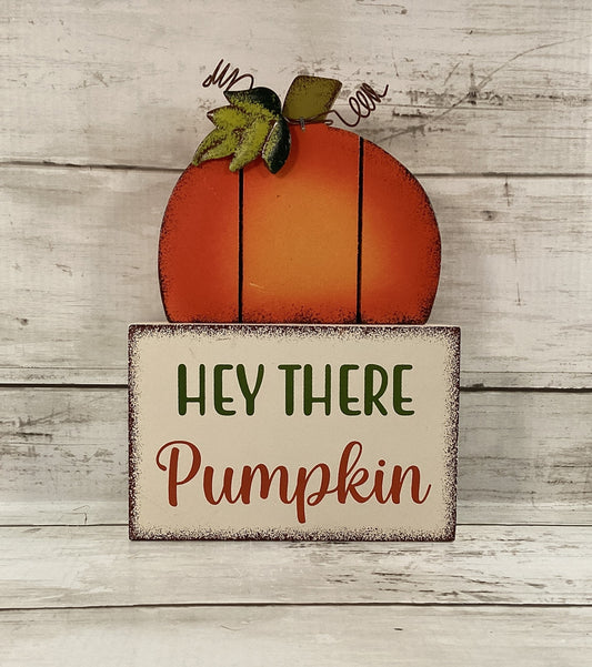 HL Fall Decor - Gobble Wobble Pumpkin to Talk About 2pc Set