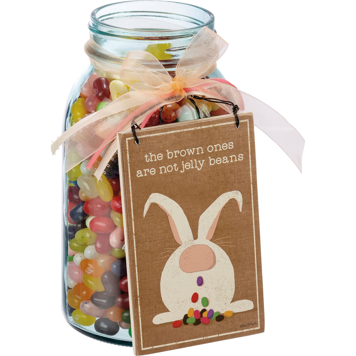 PBK Easter Decor - Snarky Brown Ones Aren't Jelly Beans Ornament