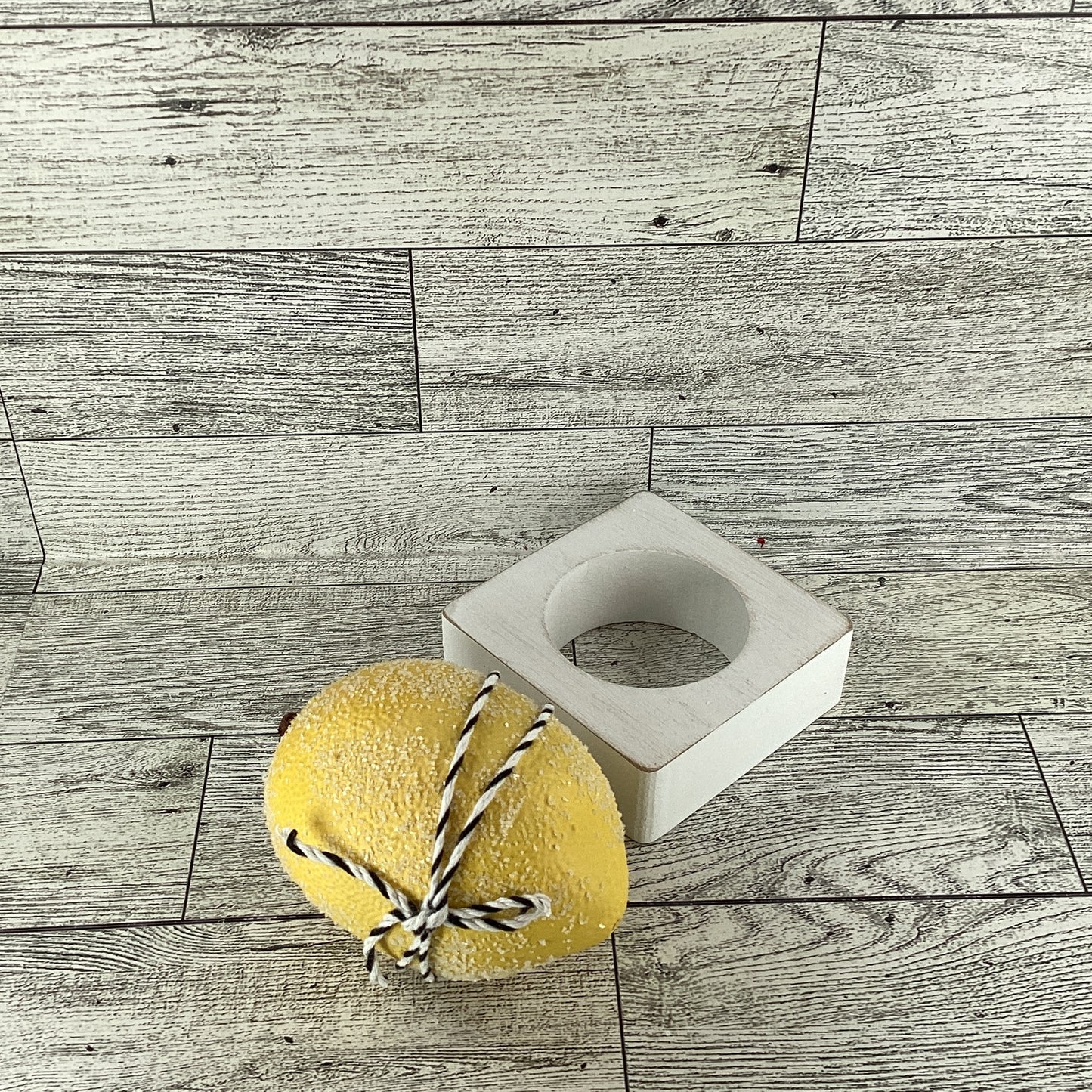 AGD Spring Decor - Summer Lemon Theme Tier Tray Decor 4pc Set