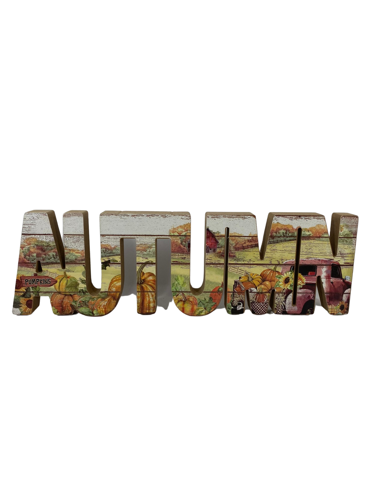 AGD Fall Decor - Chunky Autumn and Sunflowers Bundle 3pc Set