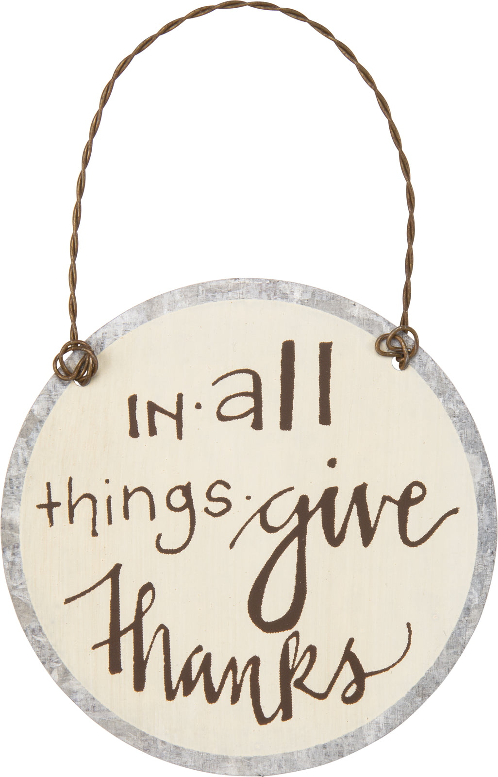 PBK Fall Decor - Give Thanks & Autumn Blessings Ornament 2pc Set