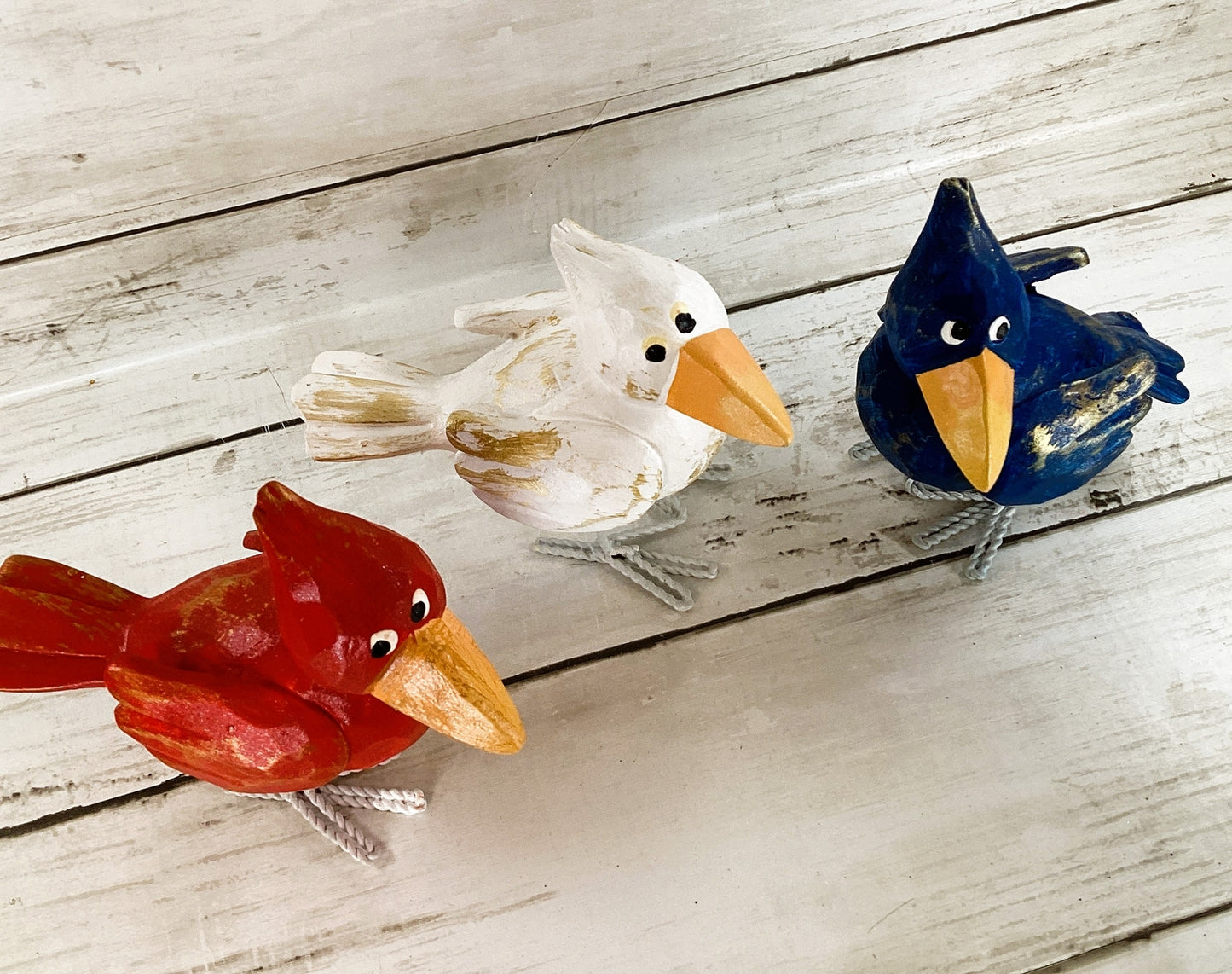 AGD Patriotic Decor - Red White Blue July 4th Judgemental Crows