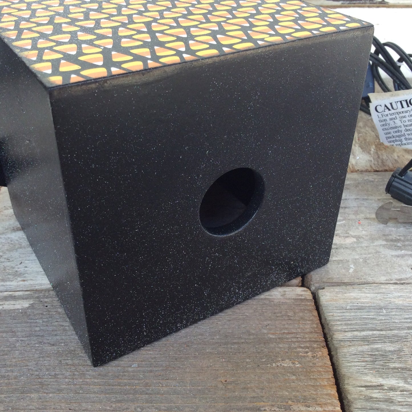 AGD Halloween Decor - Candy Corn Light Box