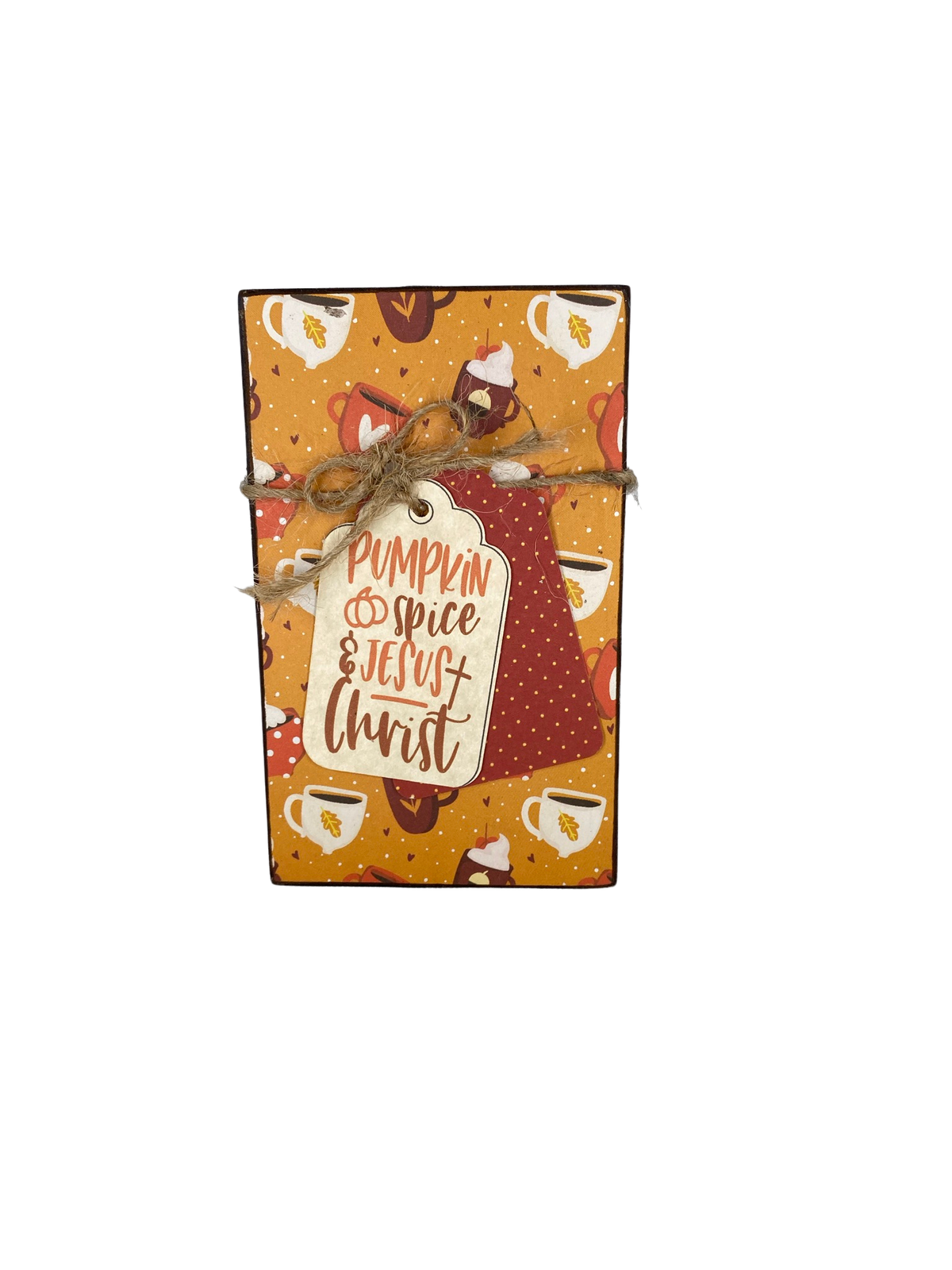 AGD Fall Decor -  Every Season You are God Reversible Wood Block Sign