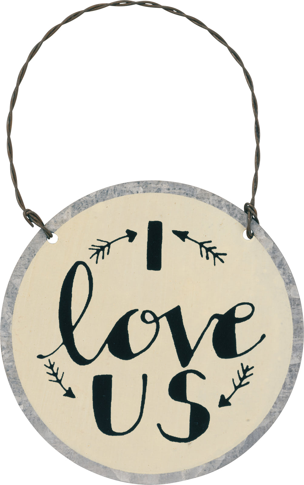 PBK Valentines Decor - I Love Us Wedding Ornament