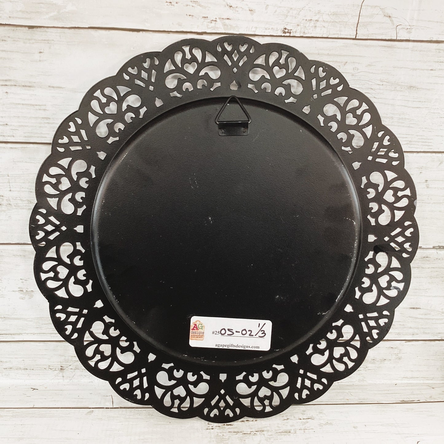 AGD  Spring Decor - Sunflower Cowboy Boots Highland Cow Charger Plate