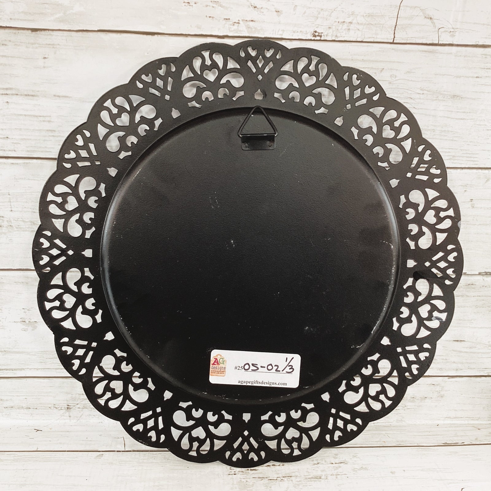 AGD  Spring Decor - Sunflower Cowboy Boots Highland Cow Charger Plate