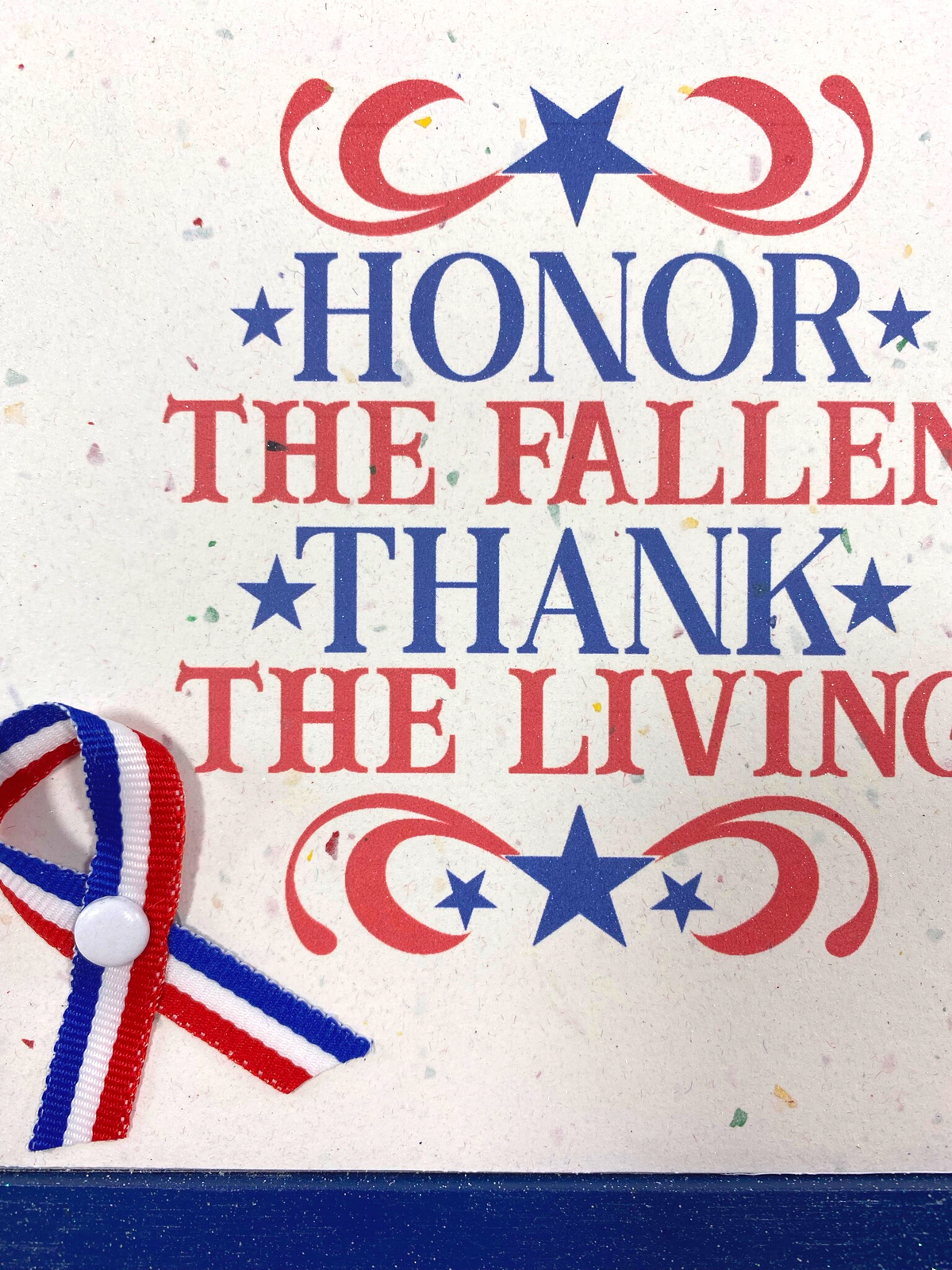 AGD Patriotic Decor - Memorial Veteran Day Sign Easel Display