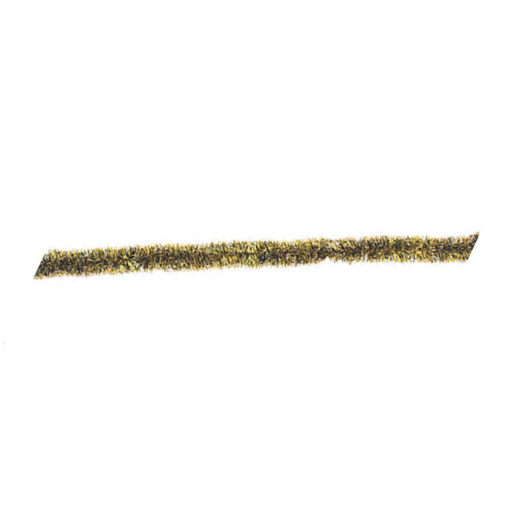 AGD New Years Decor -Cheers Black Gold Tinsel Garland 8ft.