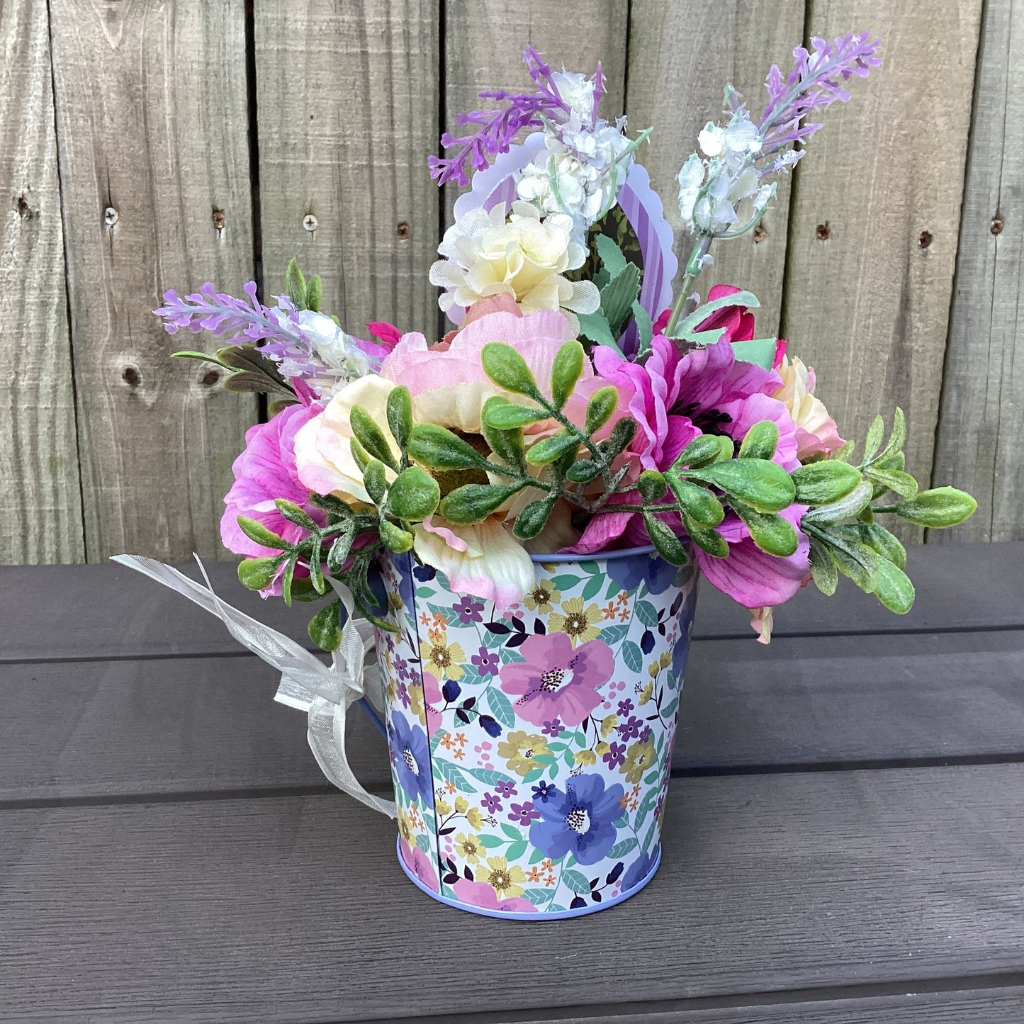 AGD Spring Decor - Mother's Day Psalm 46:5 Floral Display