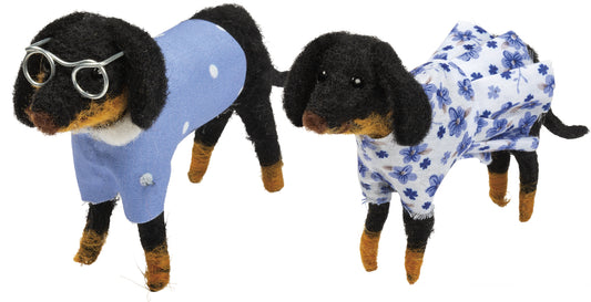 PBK Pet Decor - Summer Spring Fashion Diva Felt Dog Couple