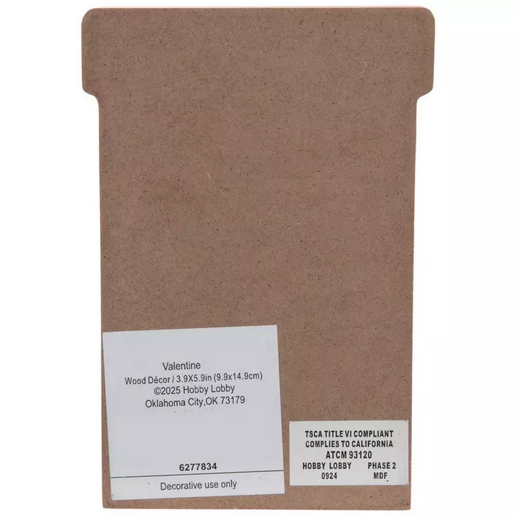 HL Valentines Decor - 80's Pinball Arcade Game Chunky Wood Sitters 2pc