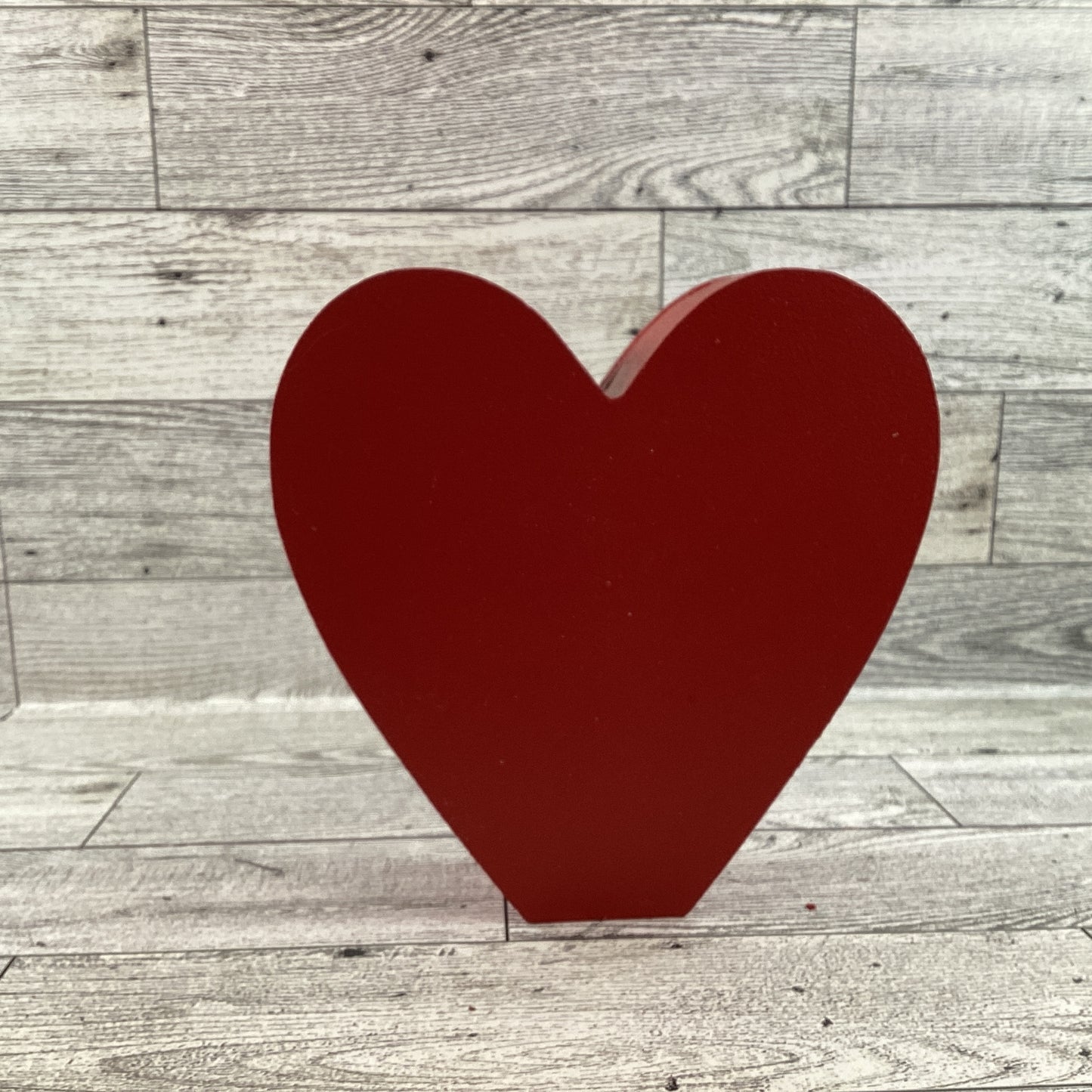 AGD  Valentines Decor - Love Makes Better Heart Chunky Wood Shaker