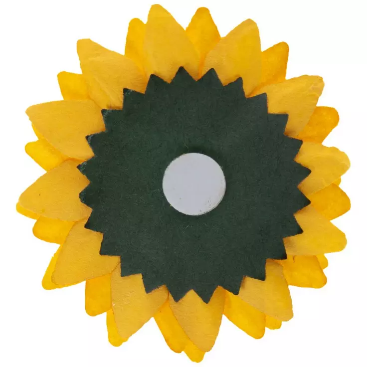 HL Fall Craft Supply - Sunflower Adhesive Polyester Stickers 3 Sets