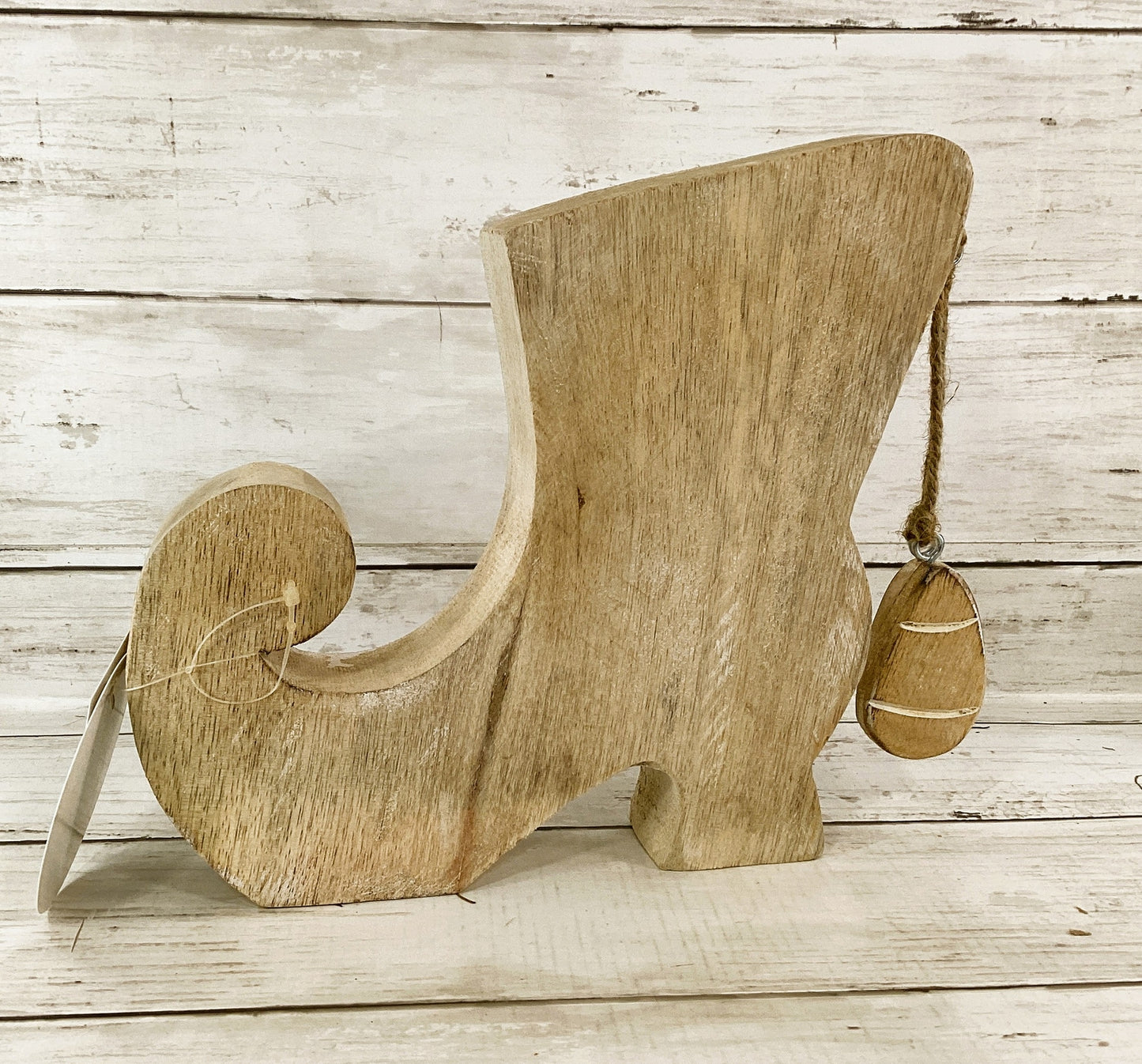 Adams Home Decor -  Witch Feet Chunky Mango Natural Wood Sitter