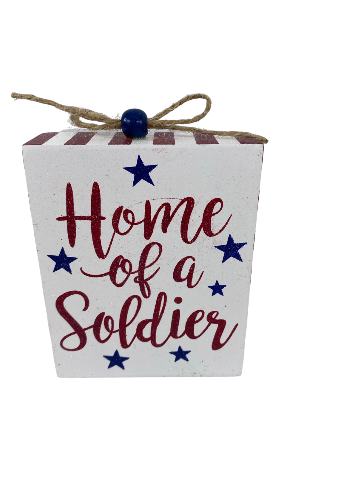 AGD Patriotic Decor - American Gnome Freedom Soldier Box Sign 3pc Set
