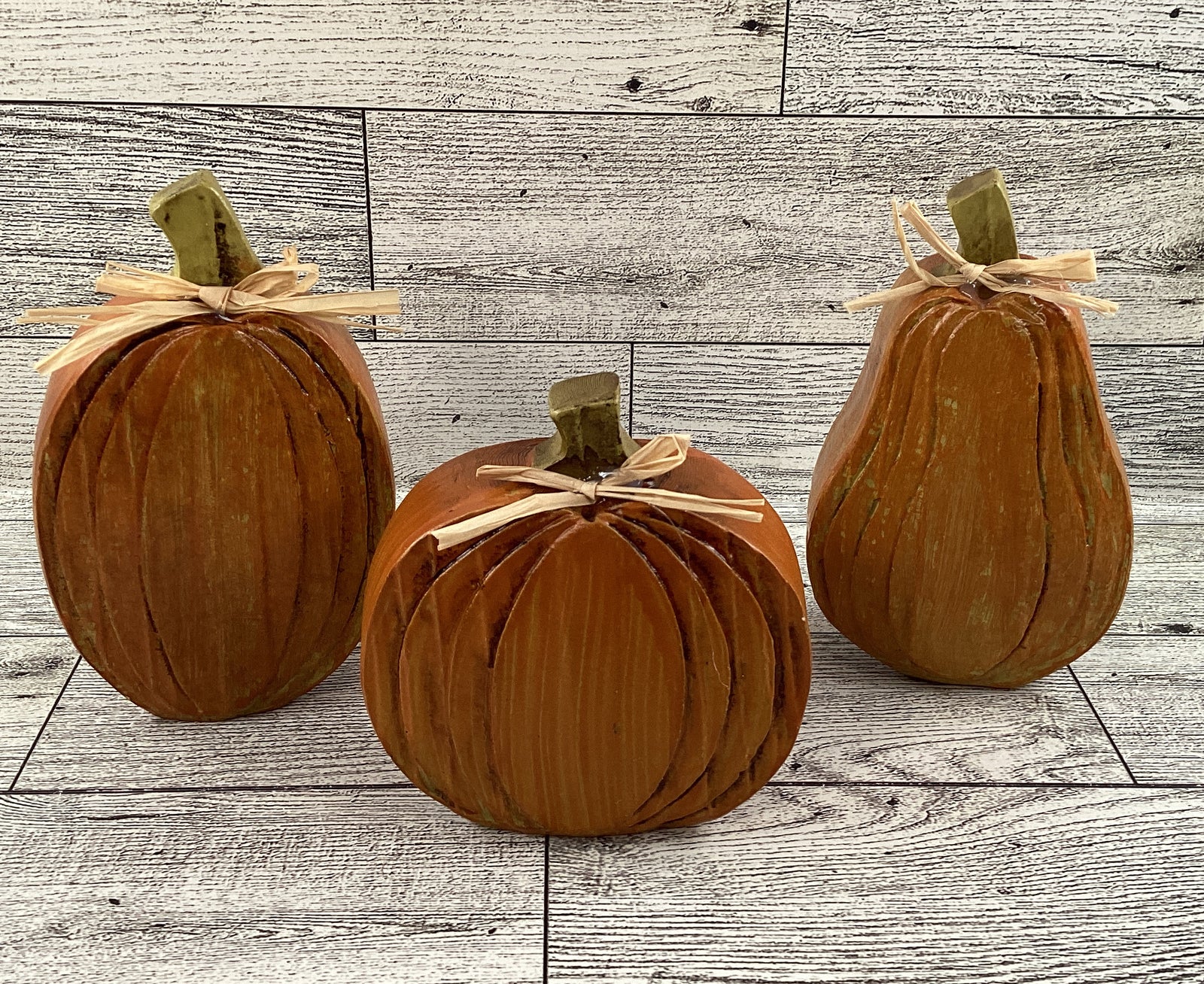 AGD Fall Decor - Resin Pumpkin Wood Thankful Truck Cube Sign Tier Tray 5pc