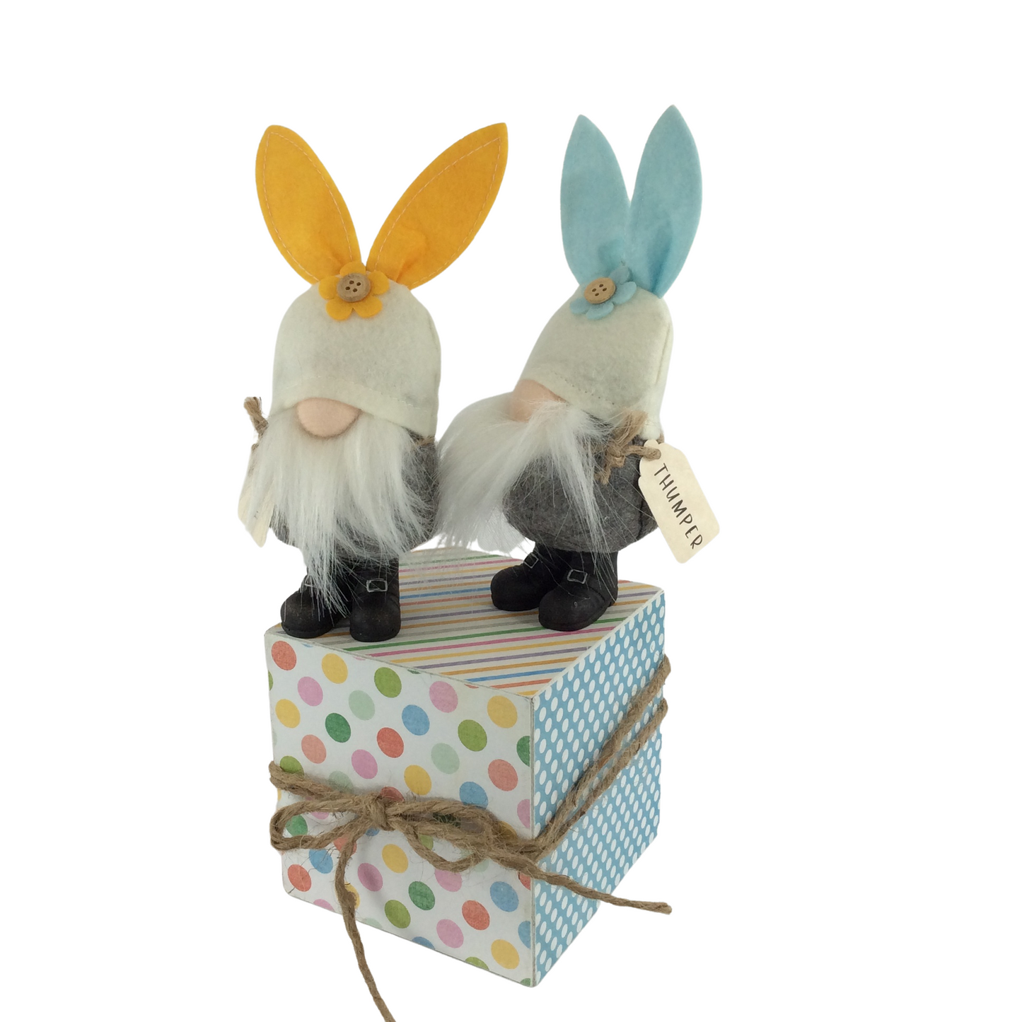 AGD Easter Decor - Spring Bunny Rabbit Ear Gnomes