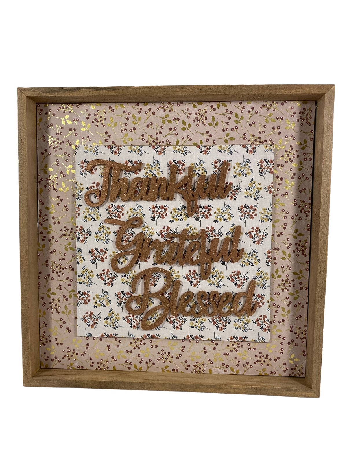 AGD Fall Decor -  Gather Together Inset Wood Sign