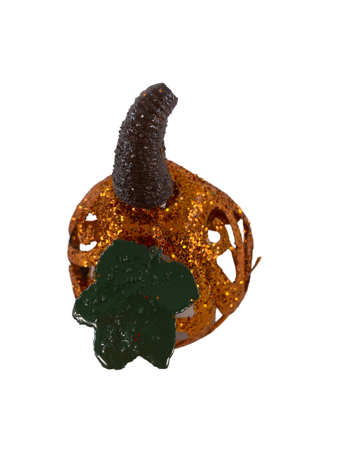 AGD Fall Decor - Glitter Pumpkin Filigree Tealight Covers 4pc Set