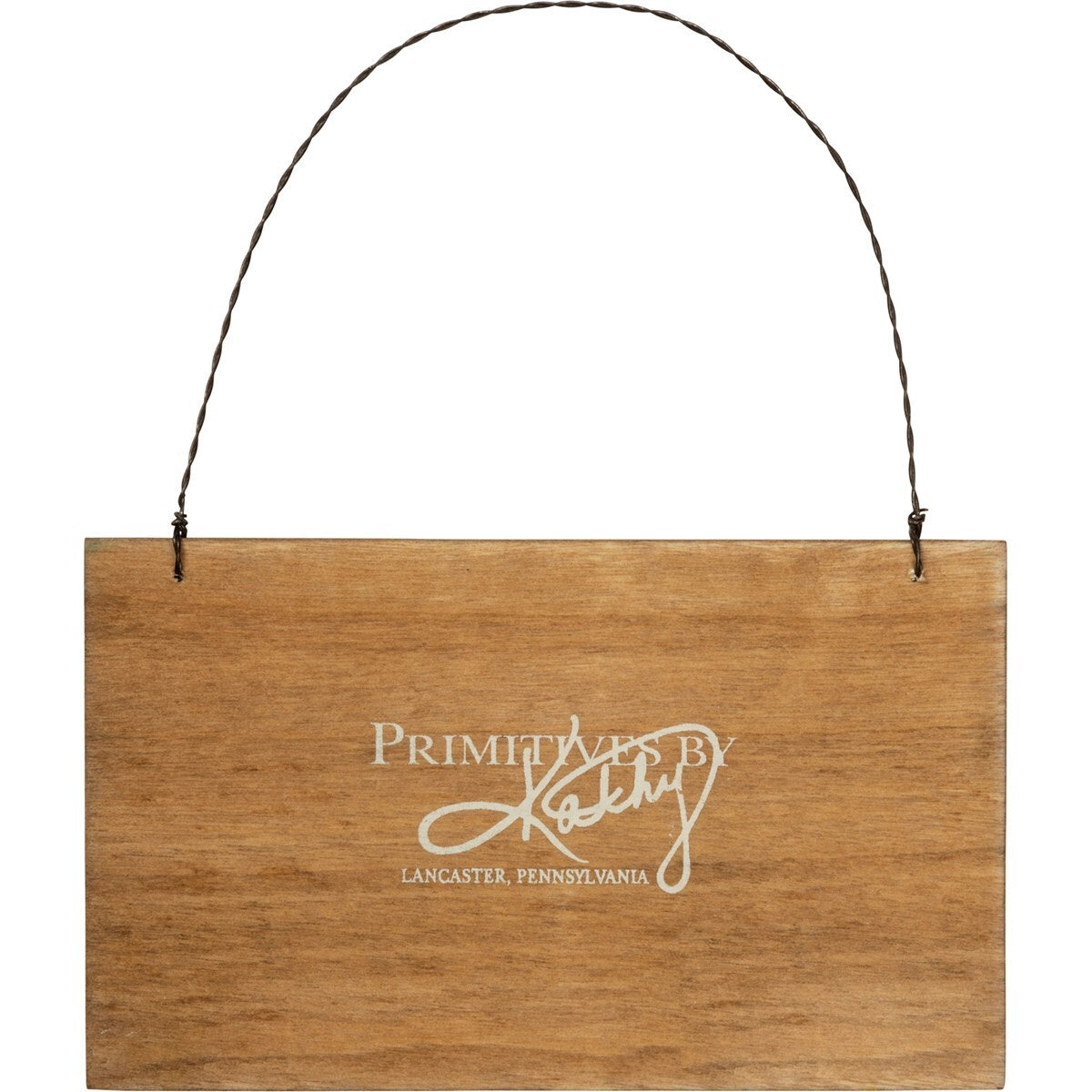 PBK Spring Decor - Easter Blessings Wood Debossed Small Sign Ornament