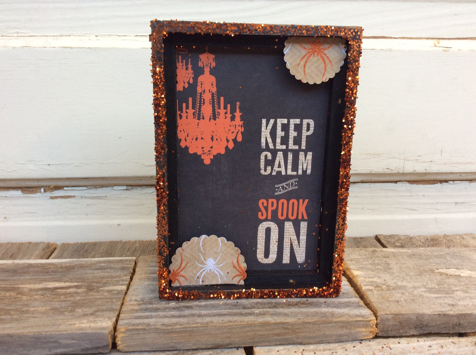 AG Designs Halloween Decor - Keep Clam Spook On