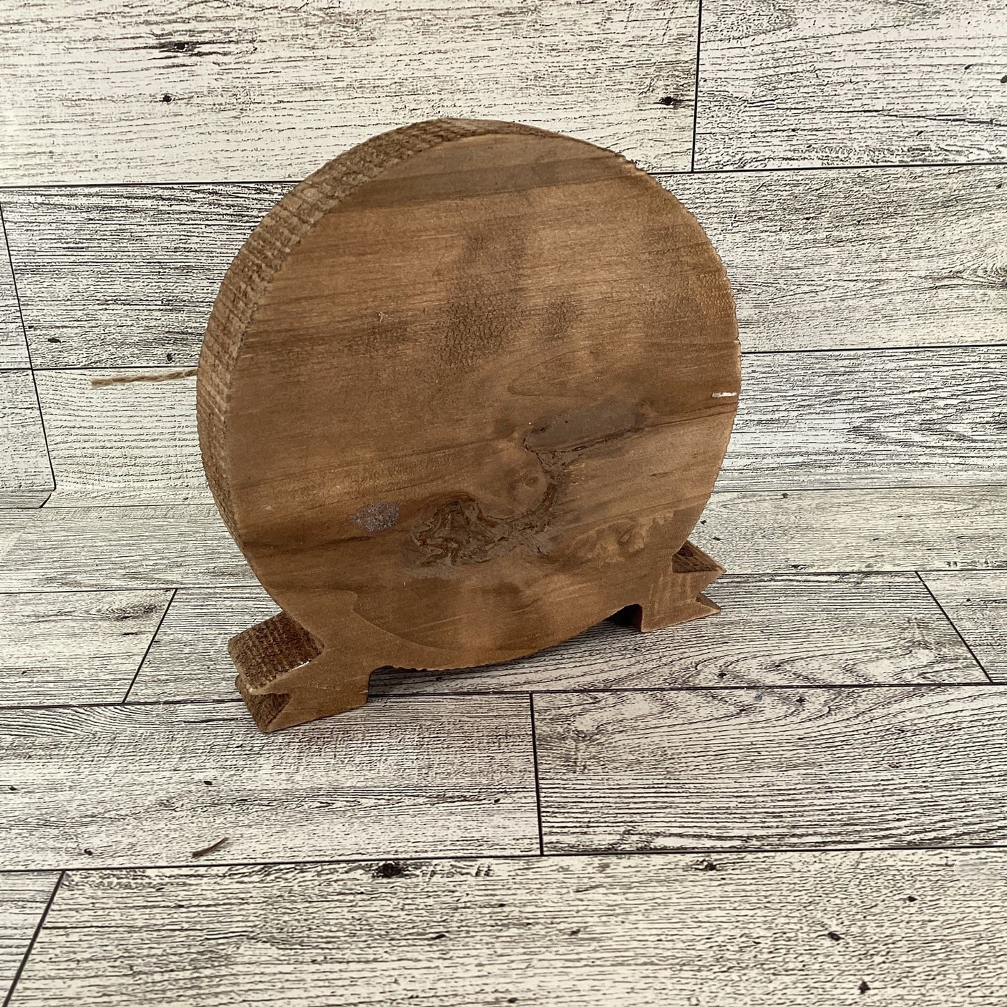 AGD Patriotic Decor - Primitives July 4th Chunky Wood Sitter