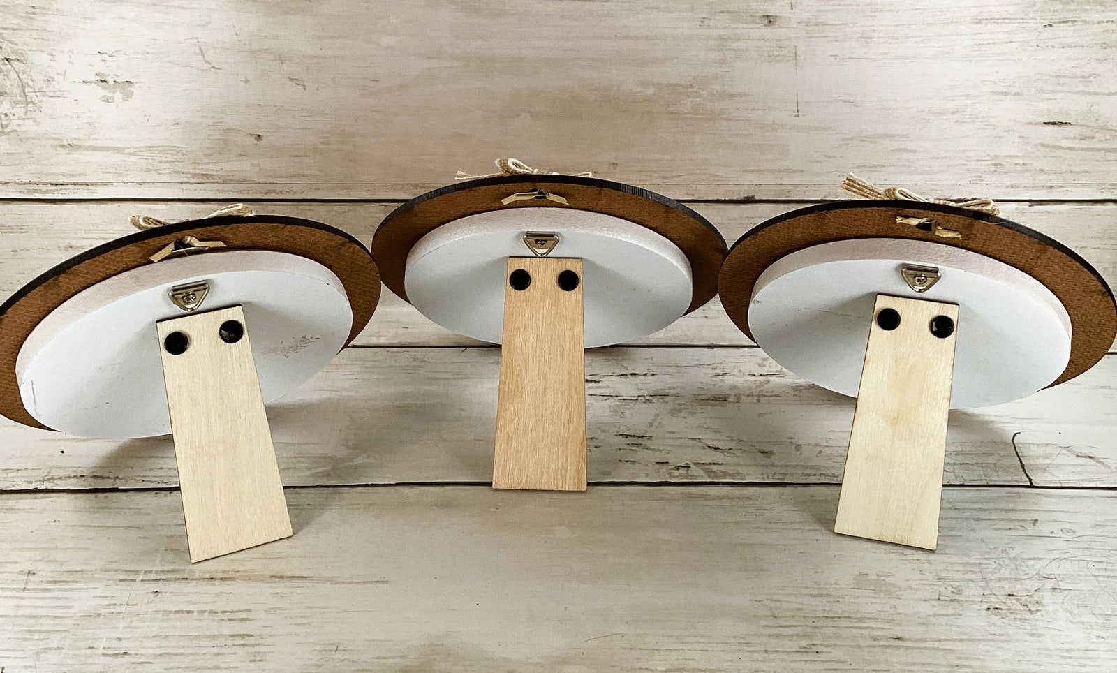 AGD Patriotic Decor - July 4th Highland Cow Farm Tractor Barn 3pc Set