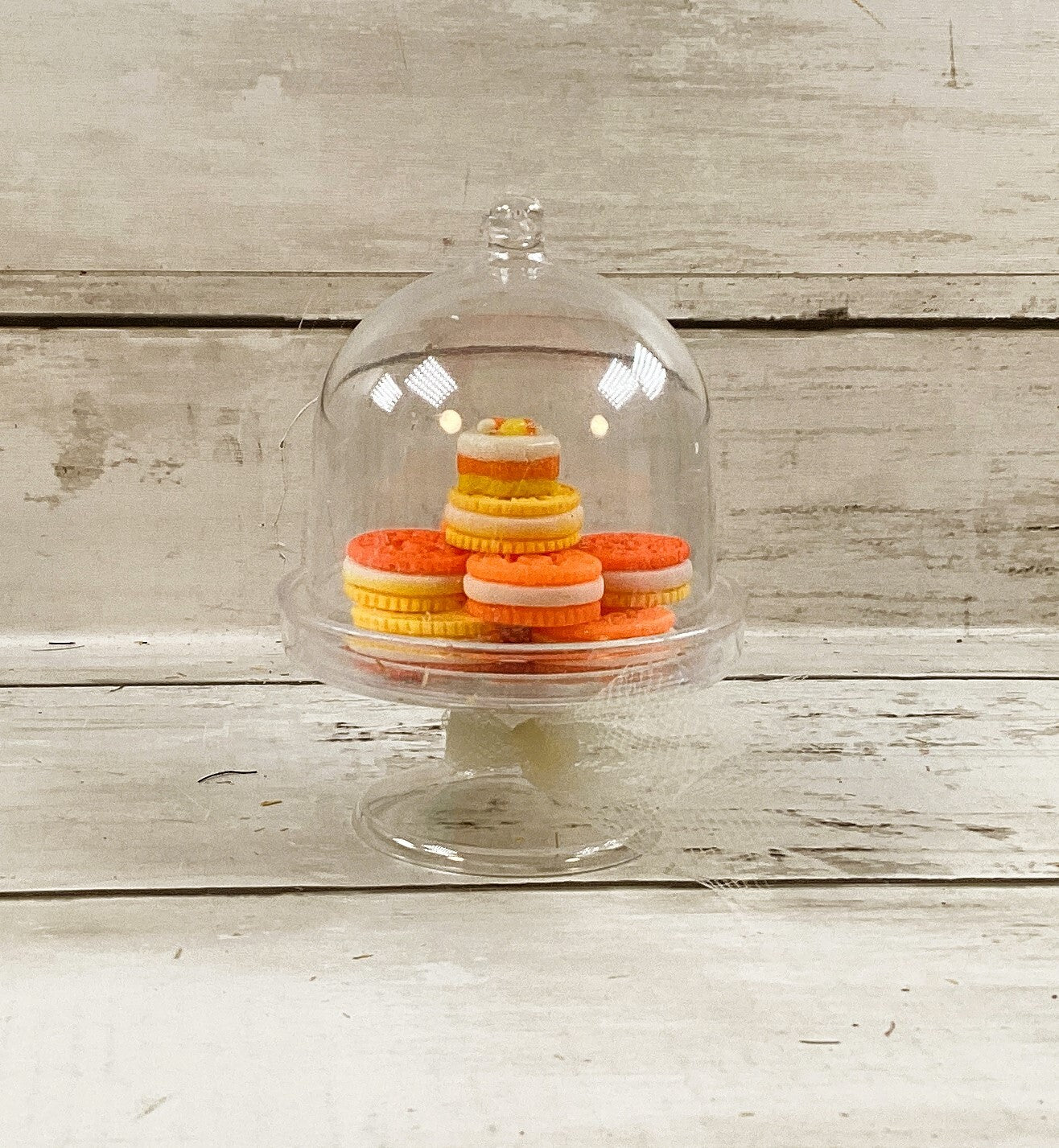 AGD Fall Decor -  Miniature Candy Corn Harvest Cookies Display