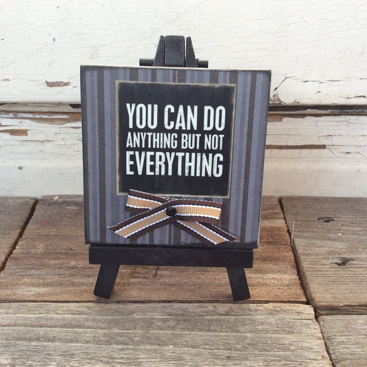 AGD Mom Day Gift - Inspirational Phrase Easel Display