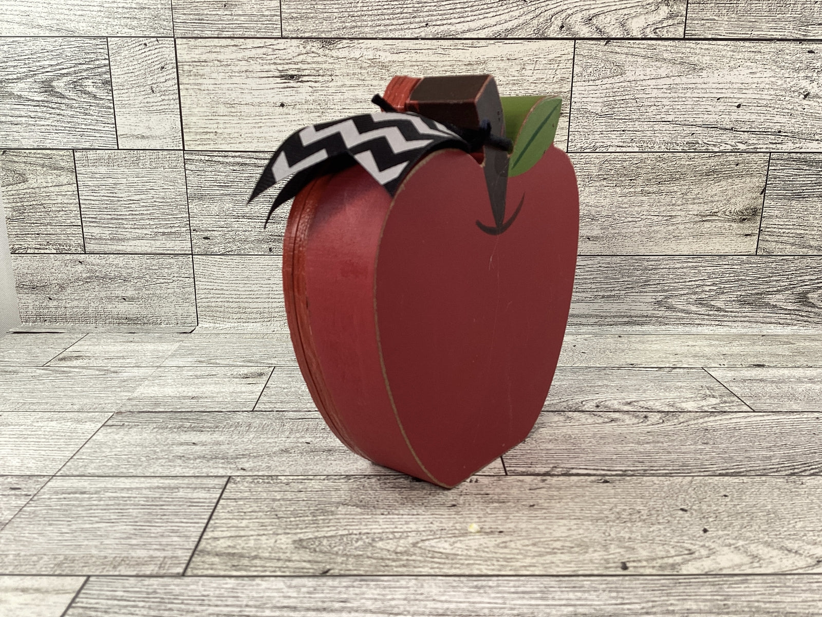 AGD Fall Decor - Teacher I Love School Chunky Wood Shaker Sitter