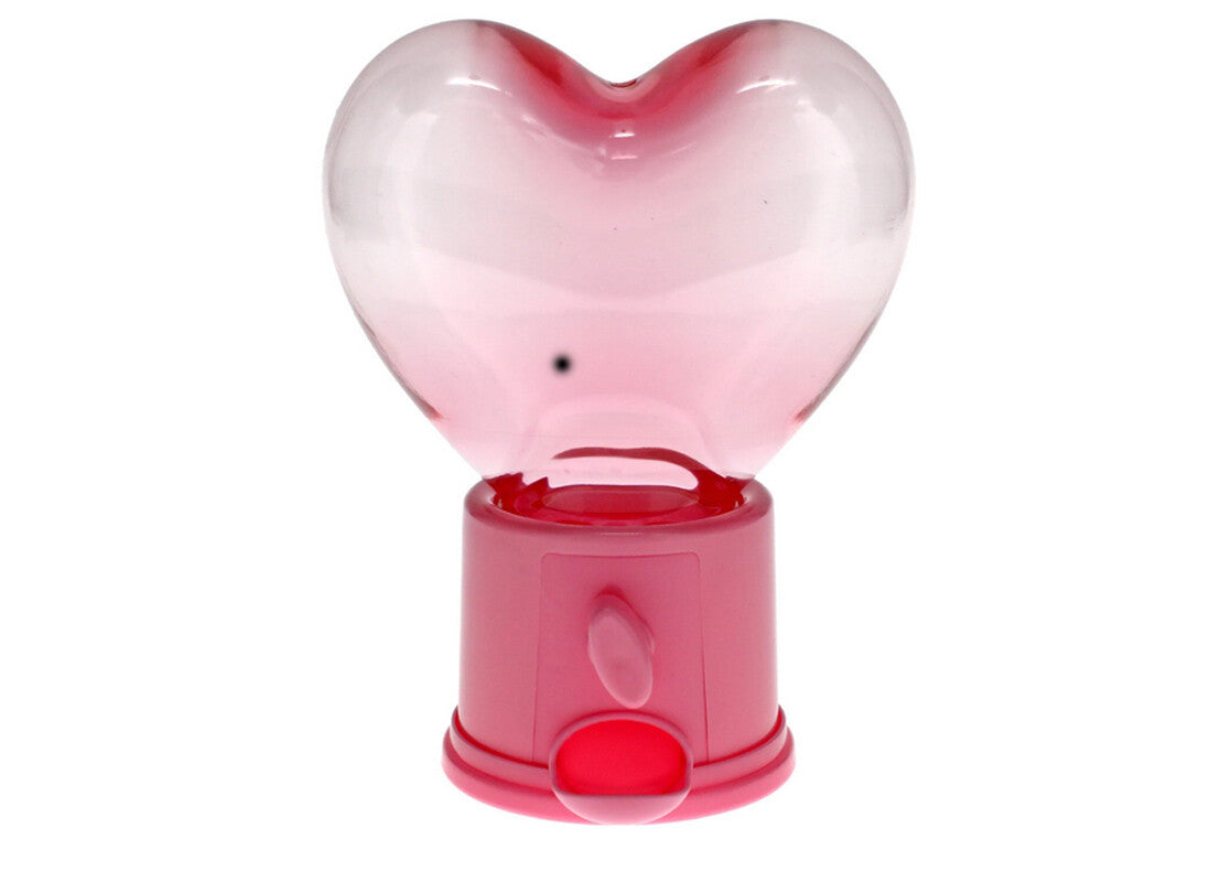 AGD  Valentines Craft Supply - Plastic Candy Snack Heart-Shape Dispenser 2pc Set