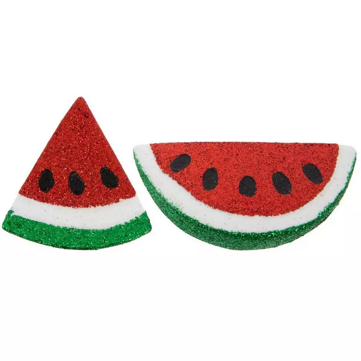 HL Summer Craft Decor - Glitter Foam Watermelon 9pc Set