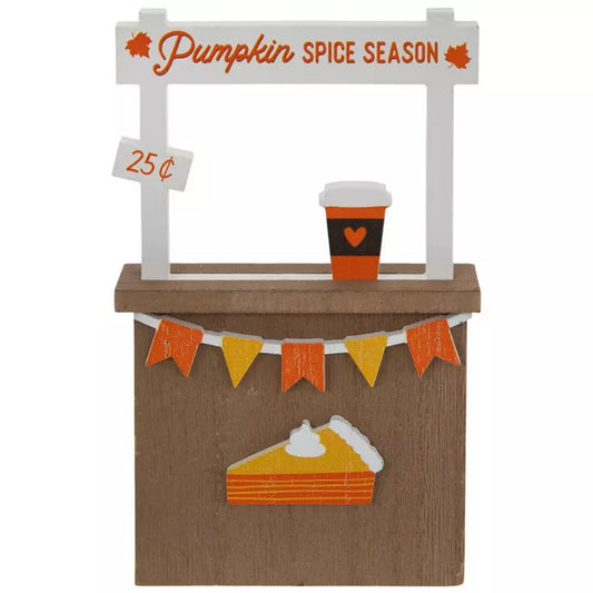 HL Fall Decor - Mini Tabletop Tier Tray Apple Pie Booth