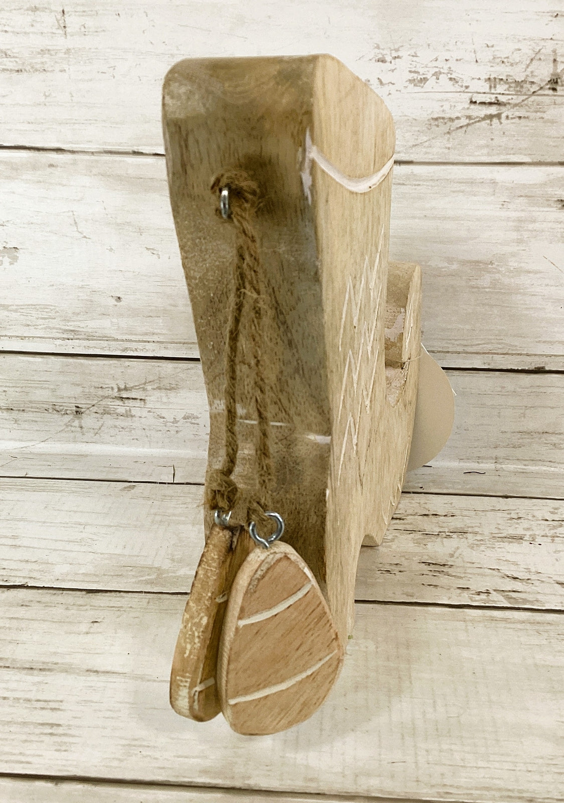 Adams Home Decor -  Witch Feet Chunky Mango Natural Wood Sitter