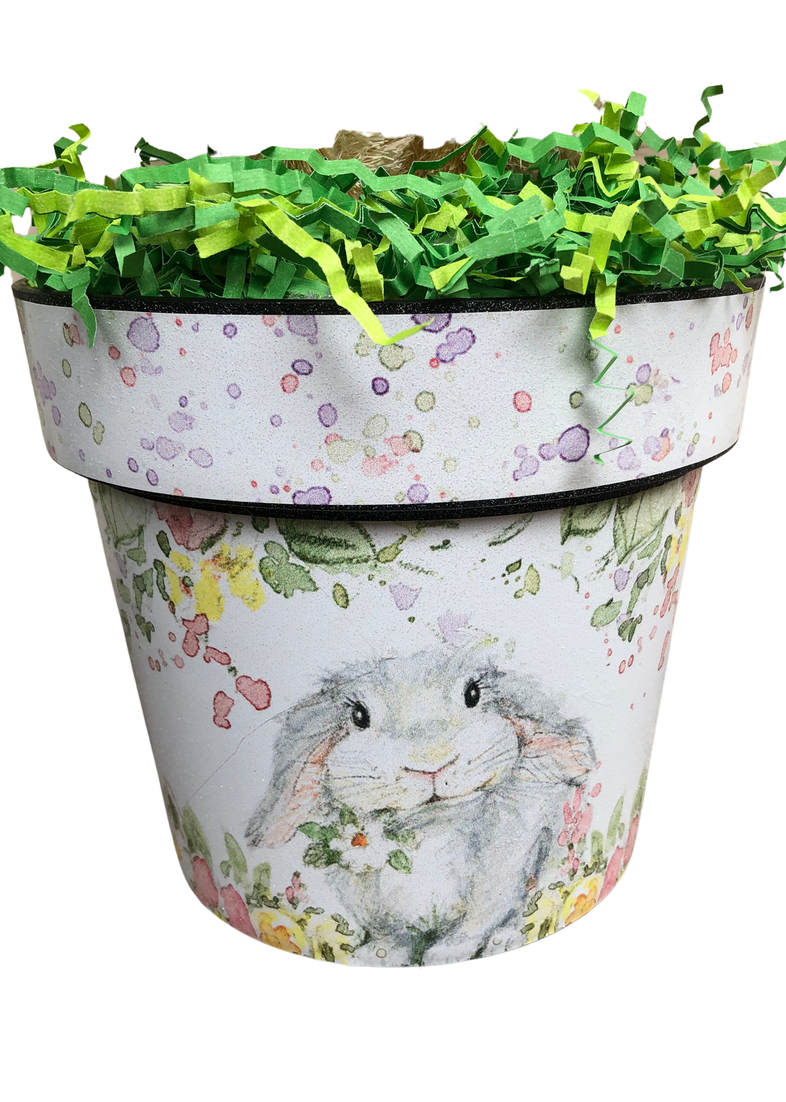 AGD Easter Decor –  Bristle Sisal Mica Glitter 24 inch Tabletop Tree