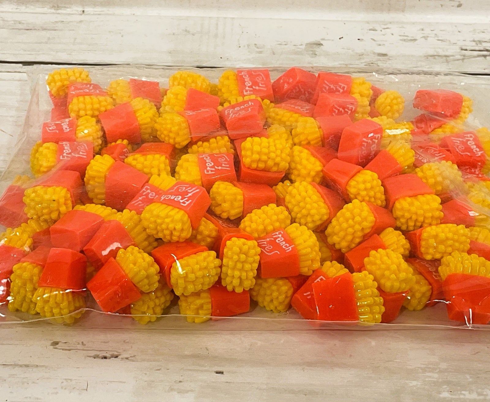 AGD Bulk Craft Supply - Resin French Fries Cabochon 100pc