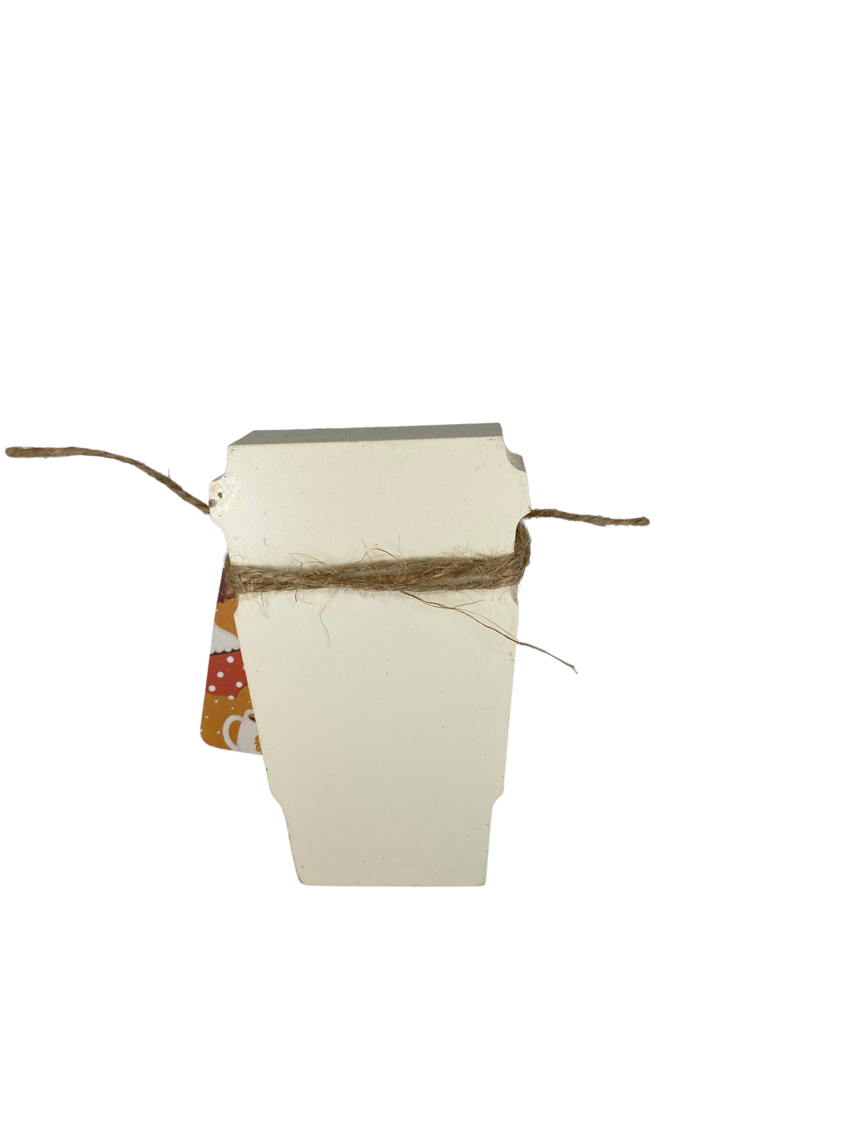 AGD Fall Decor - Jesus Pumpkin Spice Coffee Cup Reversible Small MDF Wood