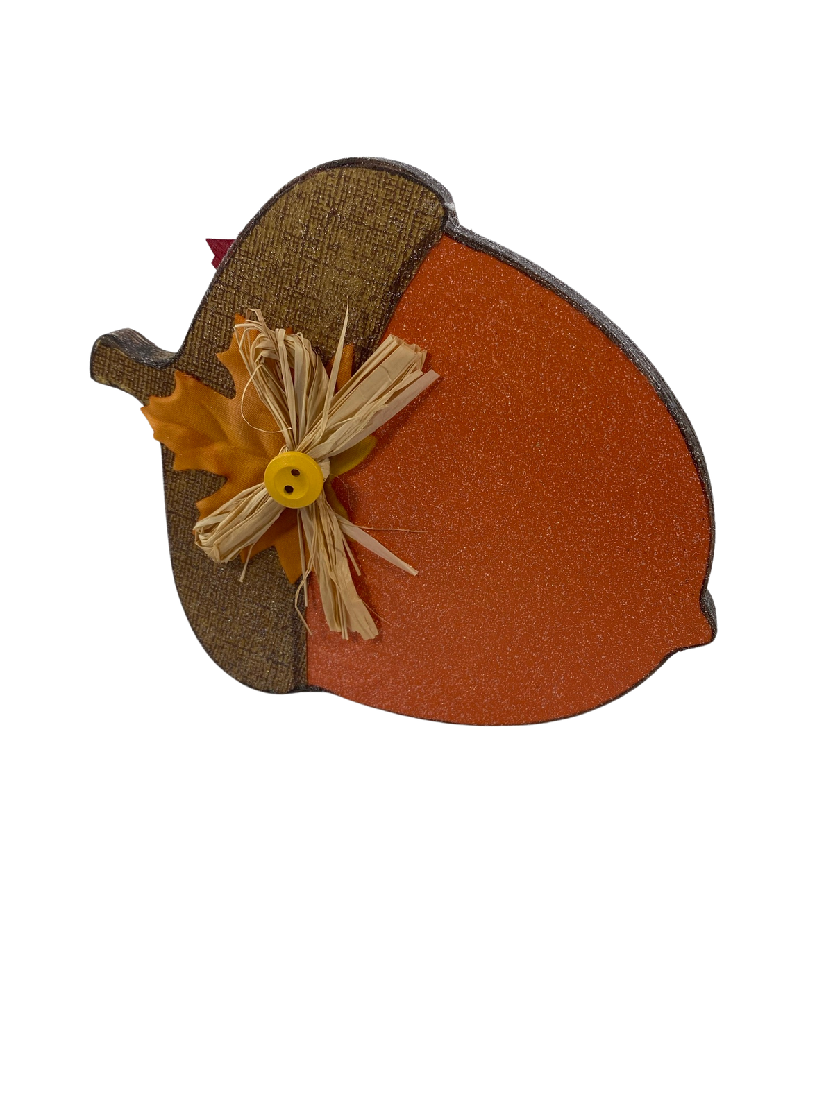 AGD Fall Decor - Snarky Autumn Sayings Reversible Chunky Acorn Sitters 3pc Set