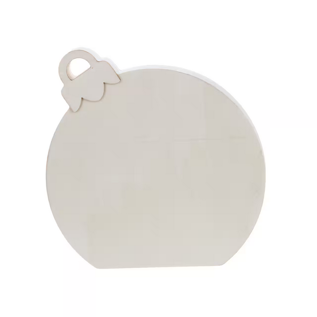 Ashland Christmas Craft Supply - Unfinished DIY Chunky Wood Icon Shapes