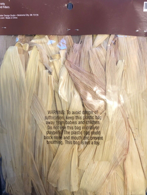 HL Fall Craft Supply - NEW Corn Husk Strips 2pks