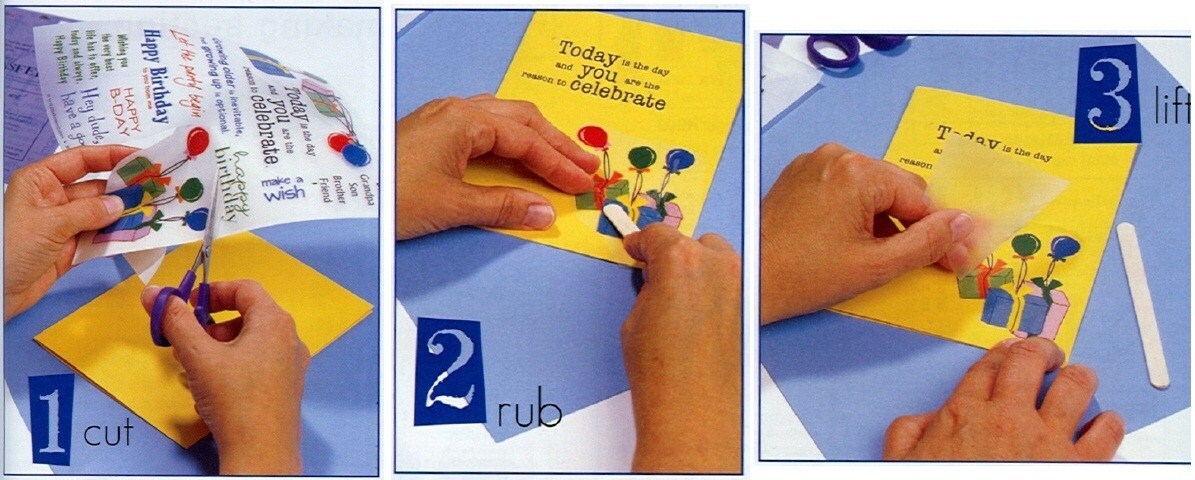 Be Blessed Craft Supply - Jewish Holiday Shtick Rub-on Sticker