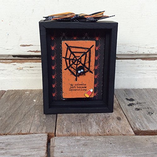 AGD Halloween Decor - Spider AGD #Cobweb Decorations Box Sign