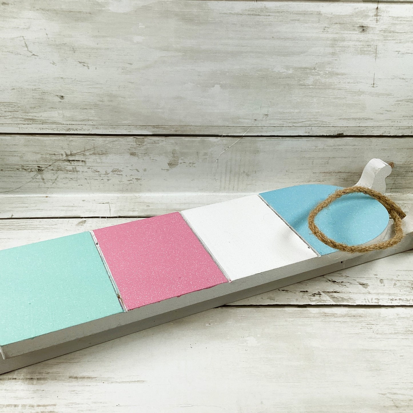 AGD Christmas Decor - Pastel Mid Century Sled Reindeer Tier Tray 4pc Set