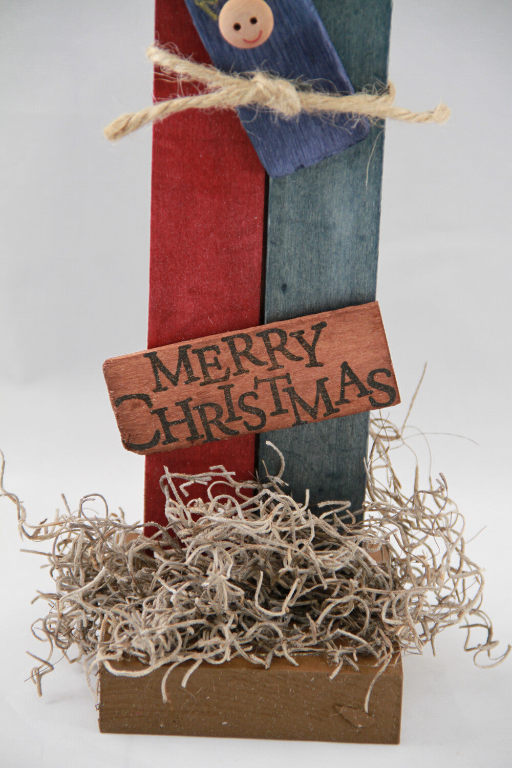 AGD CHRISTmas Decor - Prim Wood Merry Christmas #PSN-06