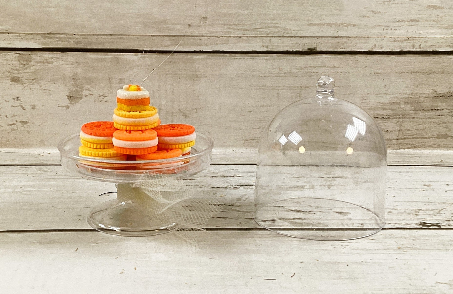 AGD Fall Decor -  Miniature Candy Corn Harvest Cookies Display