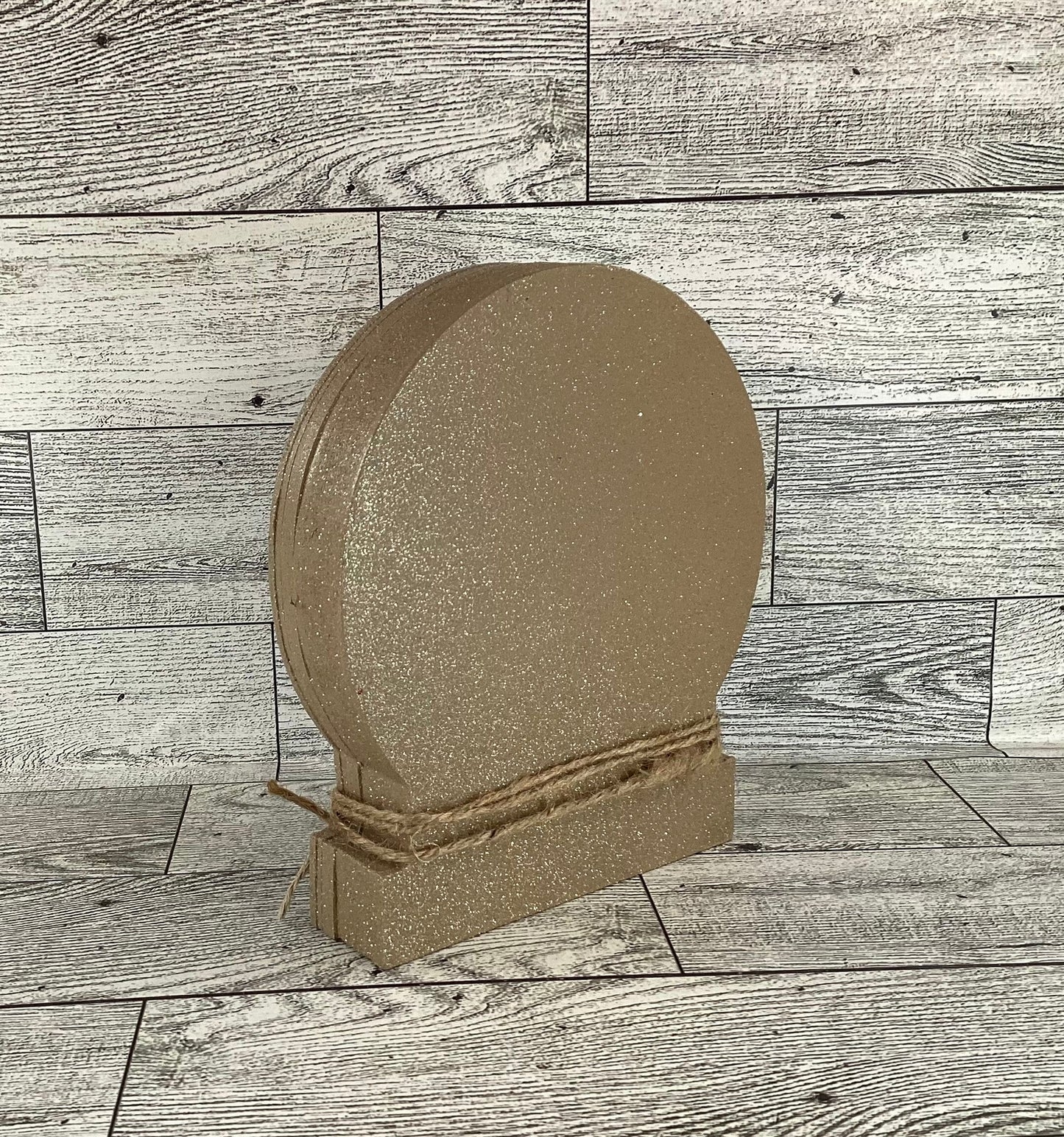 AGD Christmas Decor - Silent Night Snow Globe Chunky Wood Shaker