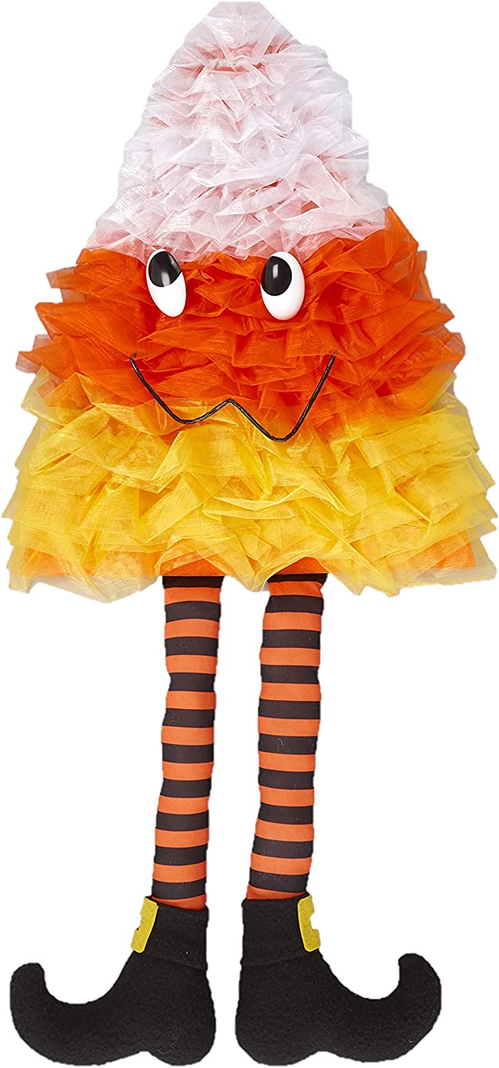 LC Halloween Decor - Fabric Candy Corn Wall Door Hanger